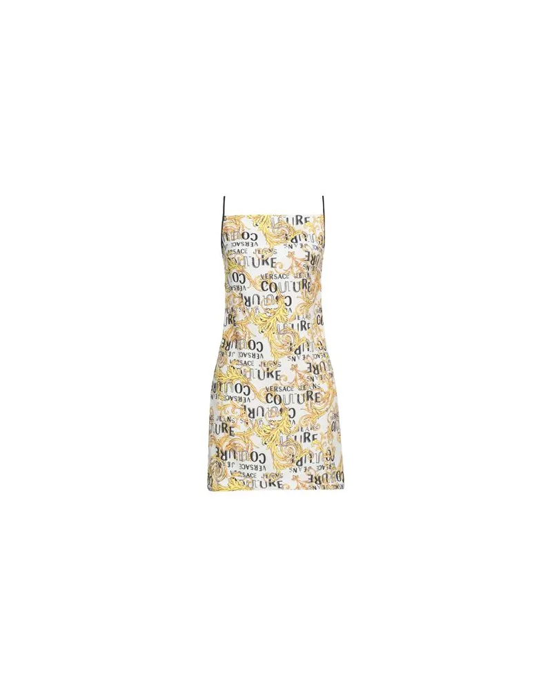 Versace Jeans KLEIDER - Mini-Kleiderauf YOOX.COM Weiß