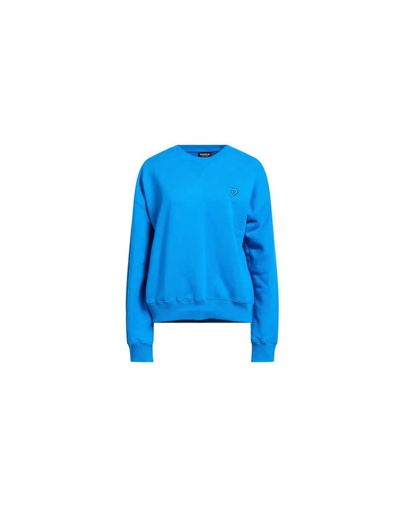 Dondup TOPS - Sweatshirtsauf YOOX.COM Azurblau
