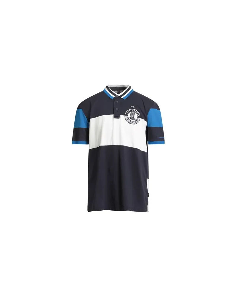 Aeronautica Militare FRECCE TRICOLORI - TOPS - Poloshirtsauf YOOX.COM Nachtblau
