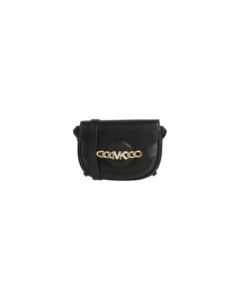 Michael Kors XS SADDLE XBODY - TASCHEN - Umhängetascheauf YOOX.COM Schwarz