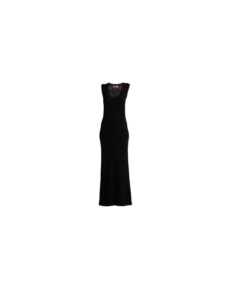 Missoni KLEIDER - Maxi-Kleiderauf YOOX.COM Schwarz