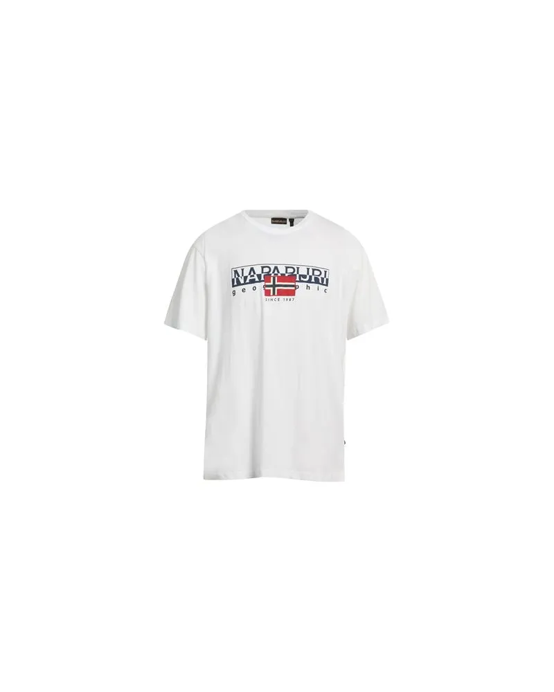 Napapijri TOPS - T-shirtsauf YOOX.COM Weiß