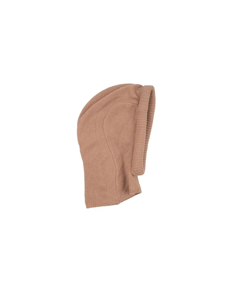 Federica Tosi ACCESSOIRES - Mützen & Hüteauf YOOX.COM Kamel