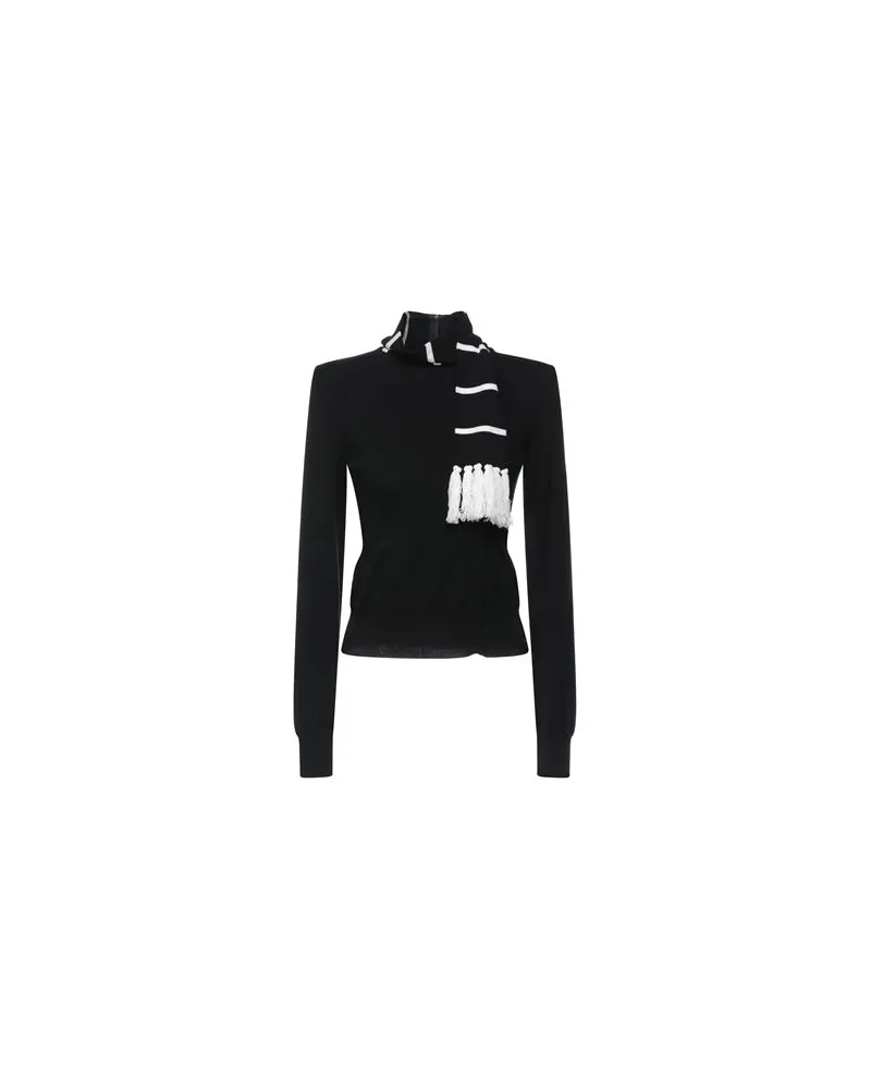 Dolce & Gabbana STRICKWAREN - Rollkragenpulloverauf YOOX.COM Schwarz