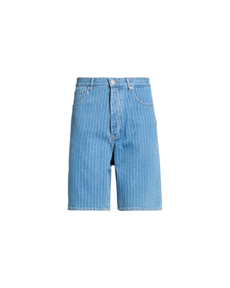 Drôle de Monsieur HOSEN & RÖCKE - Jeansshortsauf YOOX.COM Blau