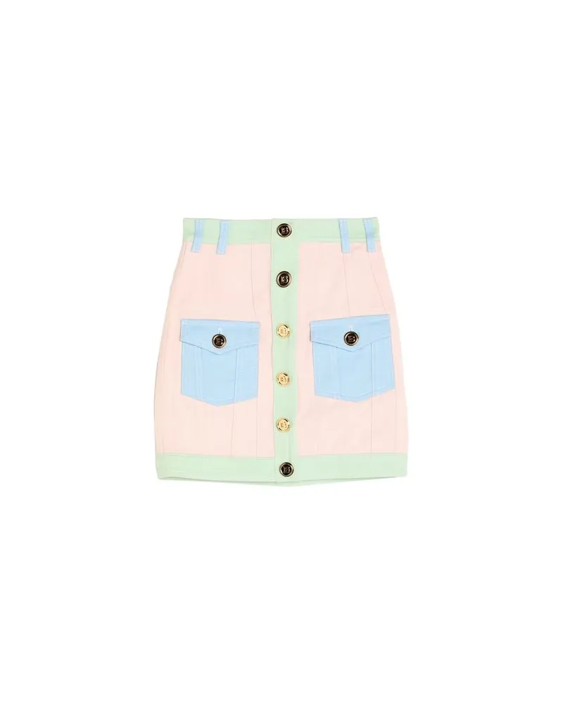 Balmain HOSEN & RÖCKE - Jeansröckeauf YOOX.COM Rosa