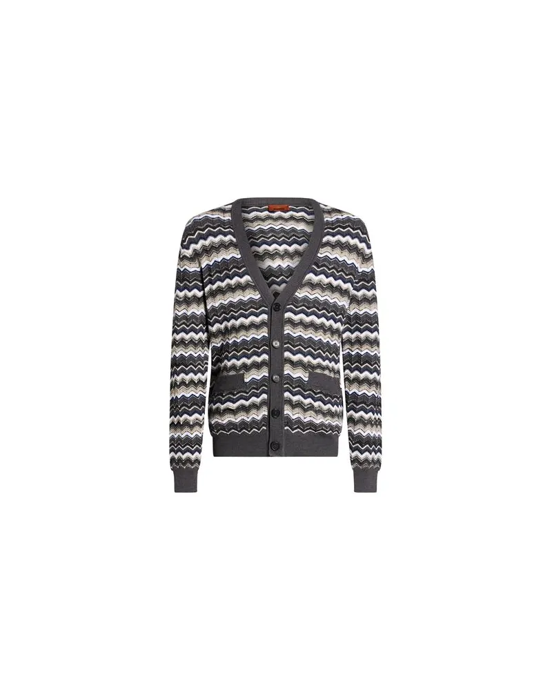 Missoni STRICKWAREN - Strickjackenauf YOOX.COM Grau