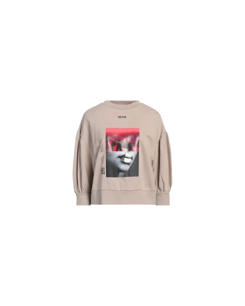 ICE PLAY TOPS - Sweatshirtsauf YOOX.COM Maulwurfsgrau