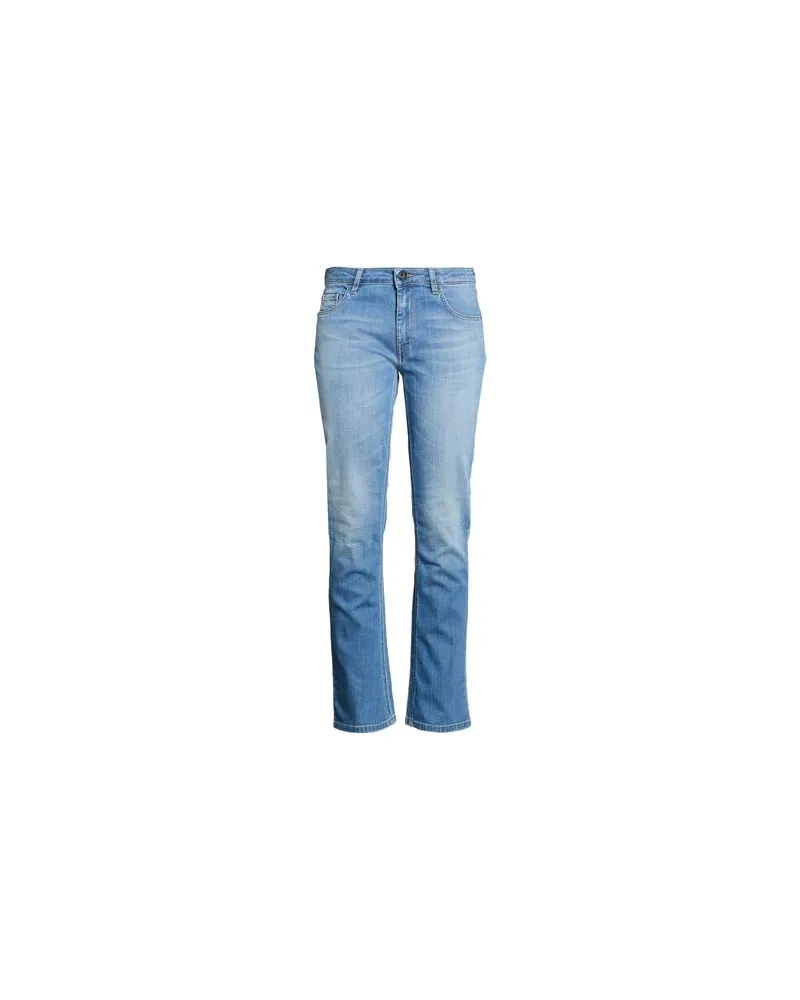 Re-HasH HOSEN & RÖCKE - Jeanshosenauf YOOX.COM Blau
