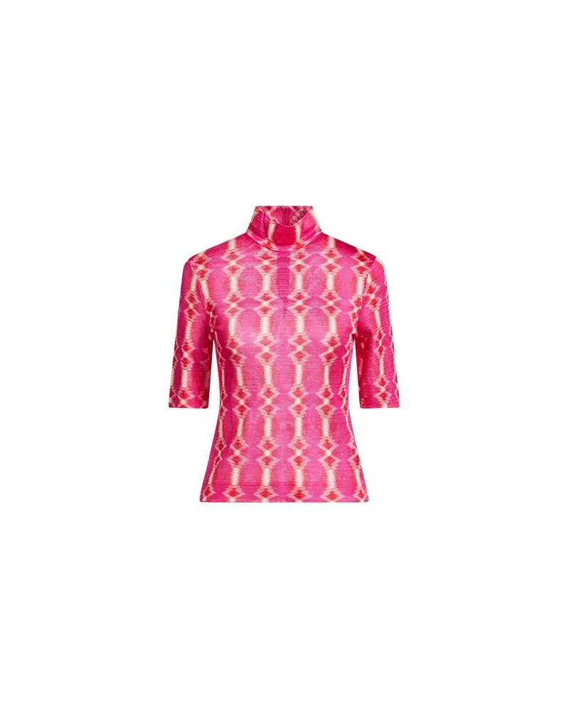 Missoni STRICKWAREN - Rollkragenpulloverauf YOOX.COM Fuchsia