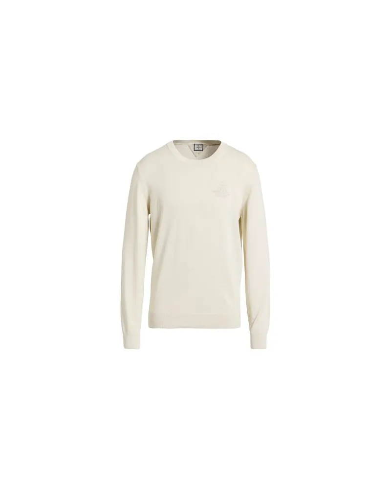 Aeronautica Militare STRICKWAREN - Pulloverauf YOOX.COM Elfenbein