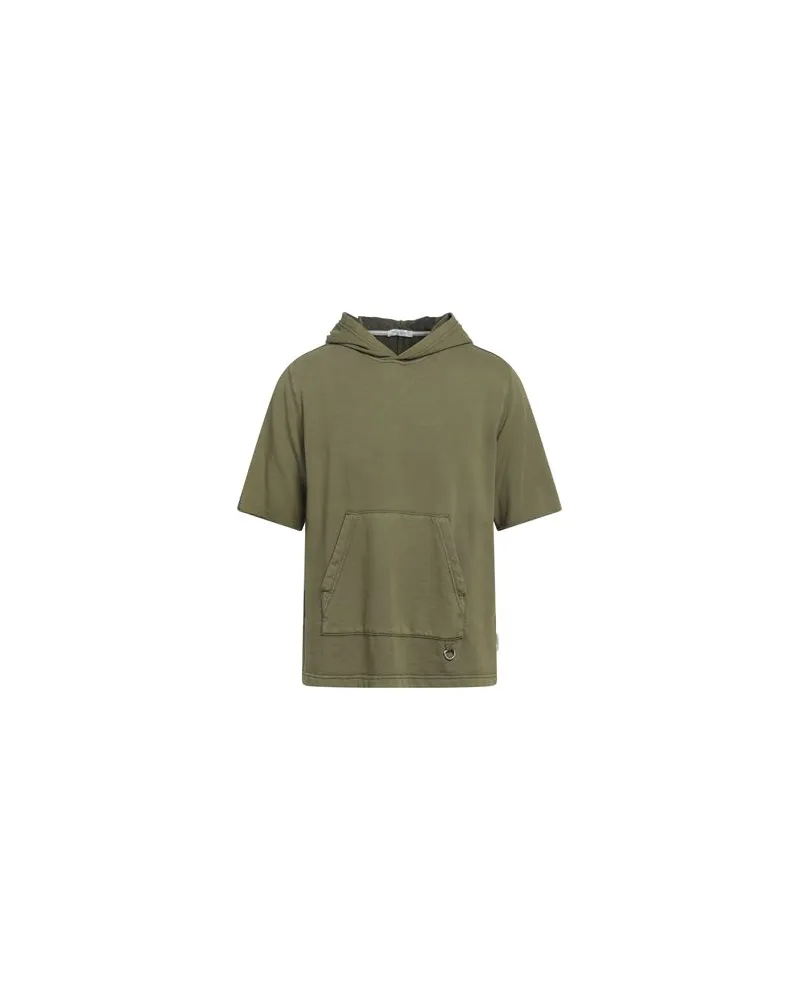Paolo Pecora Milano TOPS - Sweatshirtsauf YOOX.COM Militärgrün