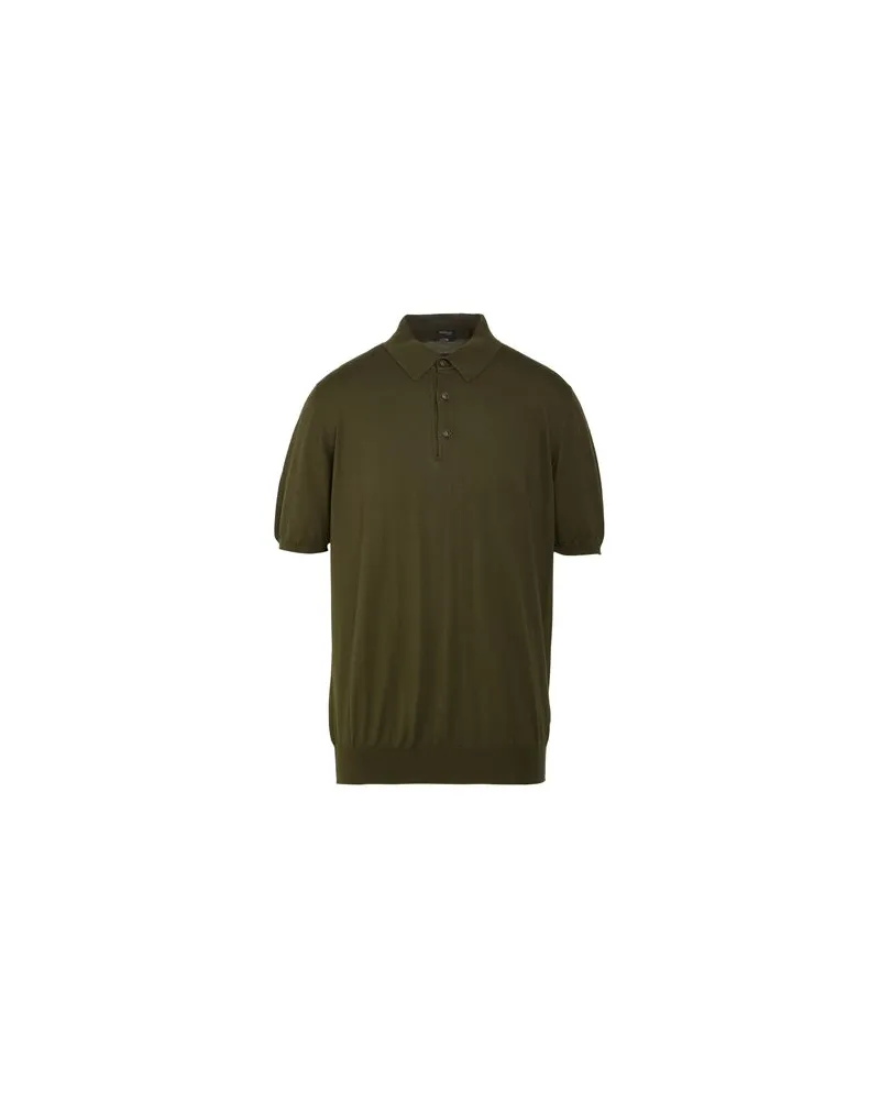 Kiton TOPS - Poloshirtsauf YOOX.COM Militärgrün
