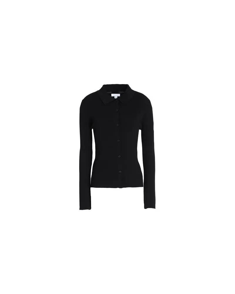 Topshop STRICKWAREN - Strickjackenauf YOOX.COM Schwarz