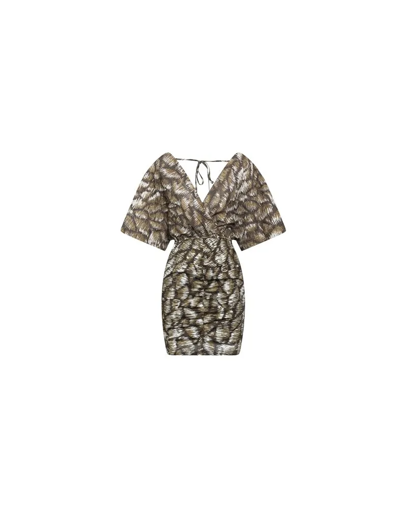 Brand Unique KLEIDER - Mini-Kleiderauf YOOX.COM Militärgrün