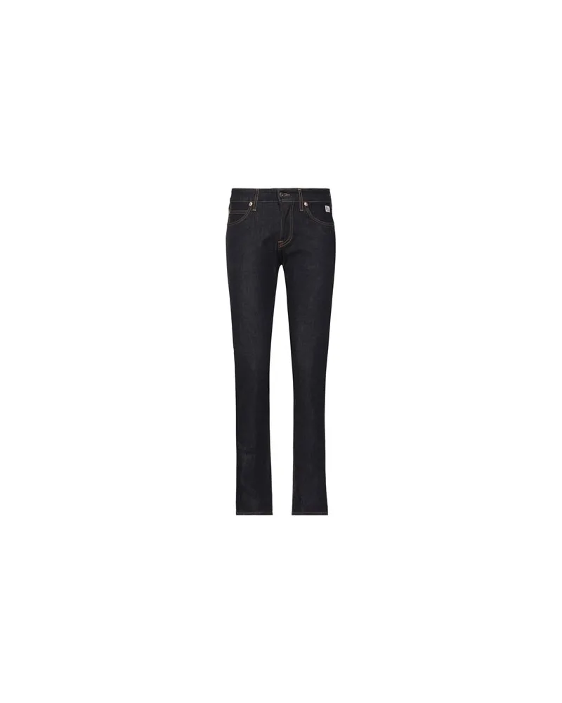 Roy Roger's HOSEN & RÖCKE - Jeanshosenauf YOOX.COM Blau