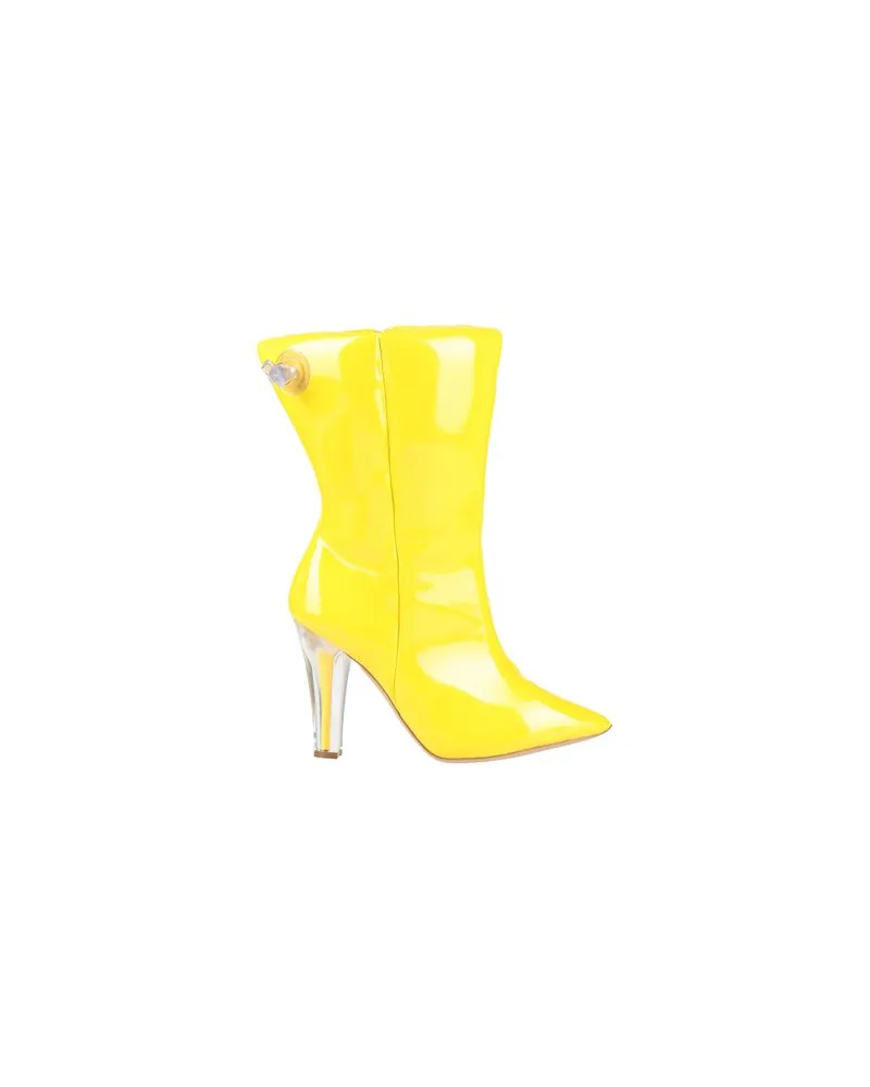 Moschino SCHUHE - Stiefelettenauf YOOX.COM Gelb
