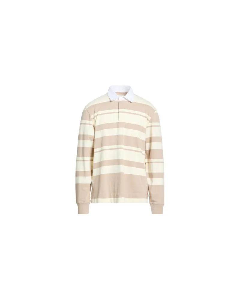 Officine Generale TOPS - Poloshirtsauf YOOX.COM Beige