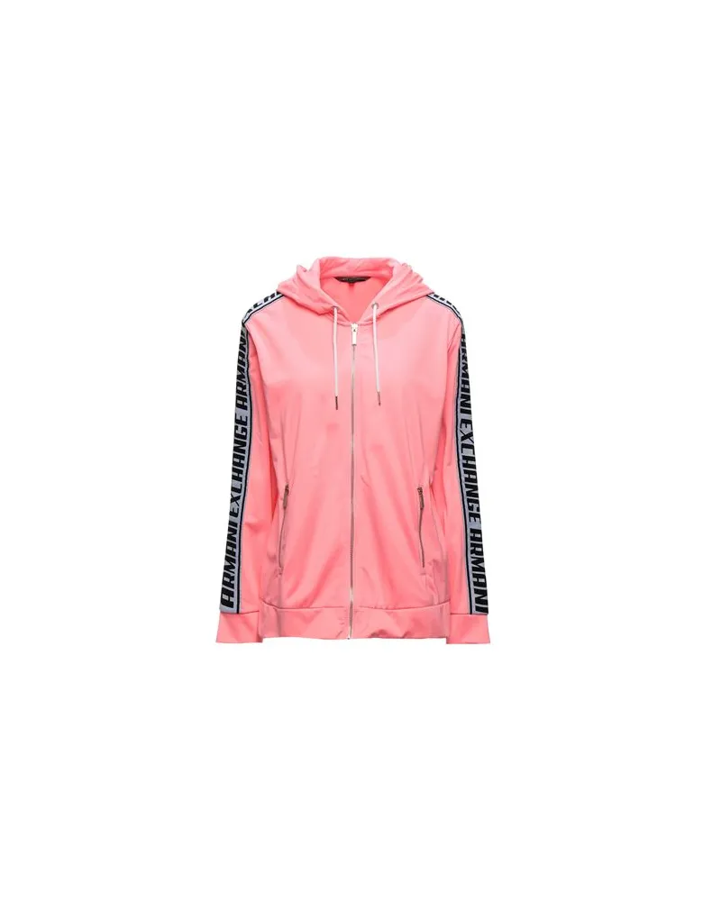 Armani Exchange TOPS - Sweatshirtsauf YOOX.COM Rosa