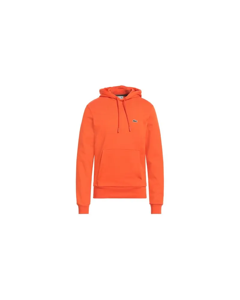 Lacoste TOPS - Sweatshirtsauf YOOX.COM Orange