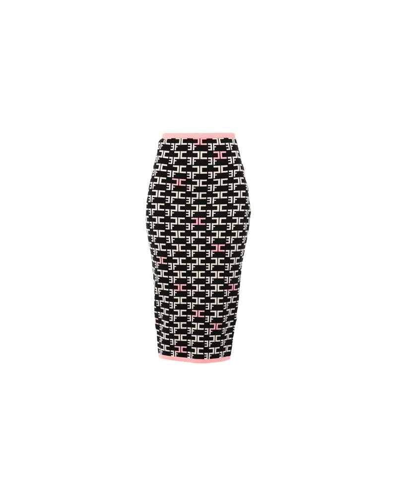 Elisabetta Franchi HOSEN & RÖCKE - Midi-Röckeauf YOOX.COM Schwarz