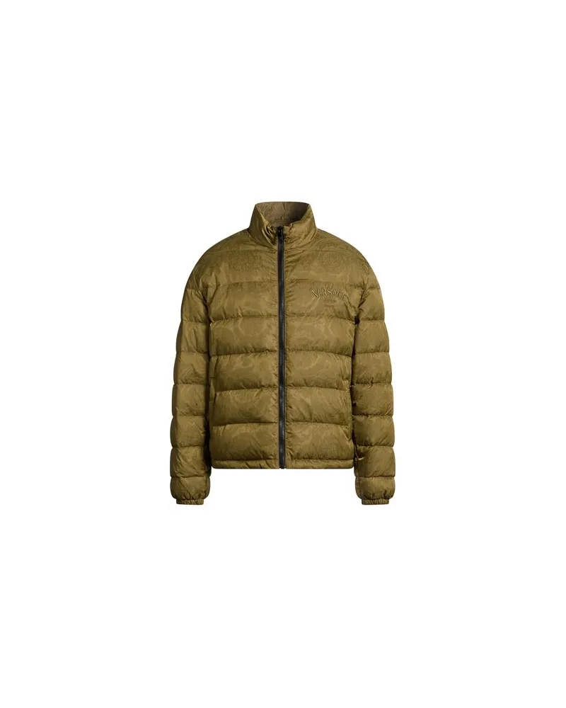 Versace JACKEN & MÄNTEL - Pufferjacken & Daunenjackenauf YOOX.COM Militärgrün