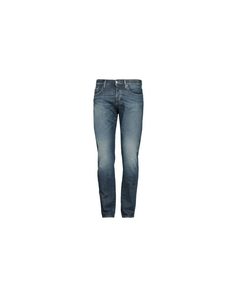 Armani Exchange HOSEN & RÖCKE - Jeanshosenauf YOOX.COM Blau