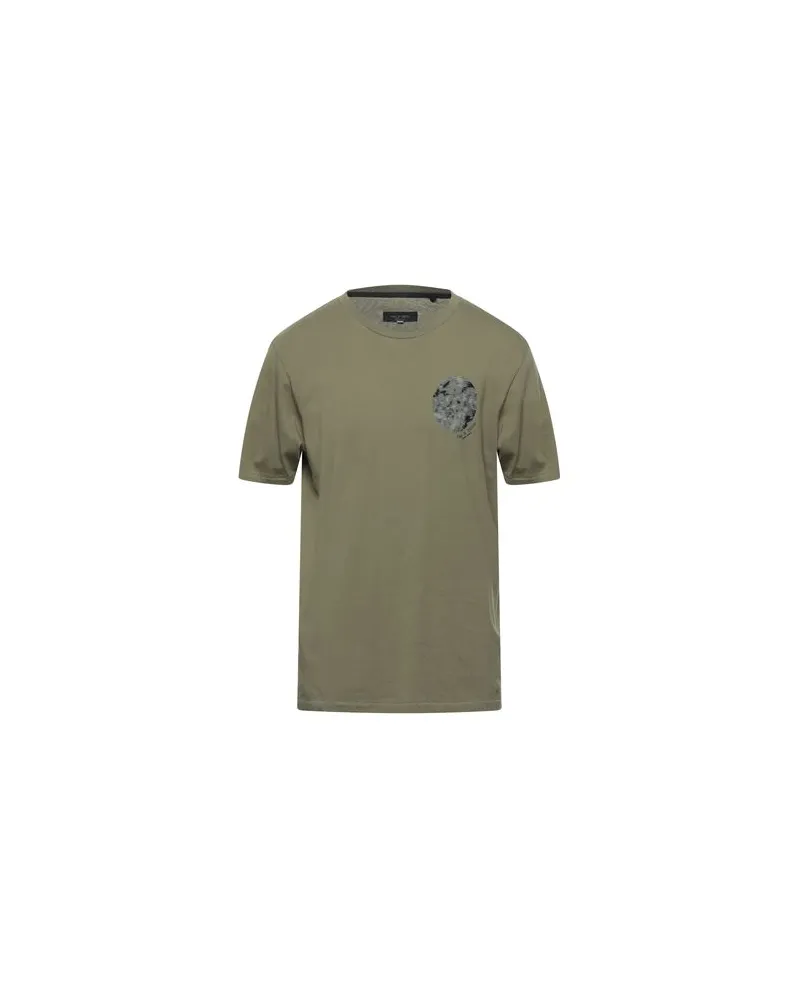 Rag & Bone TOPS - T-shirtsauf YOOX.COM Militärgrün