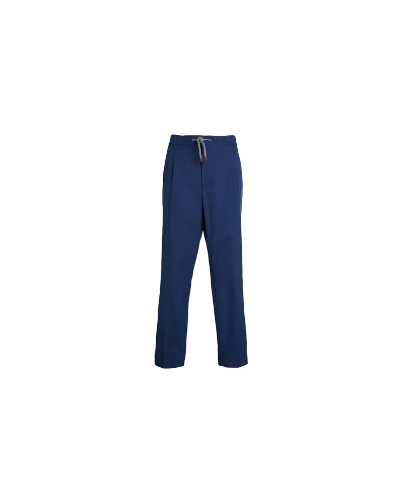 Brunello Cucinelli HOSEN & RÖCKE - Hosenauf YOOX.COM Blau