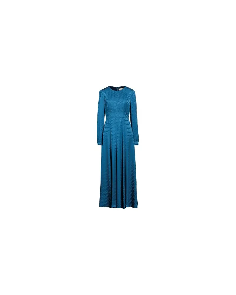 Saloni KLEIDER - Maxi-Kleiderauf YOOX.COM Blau