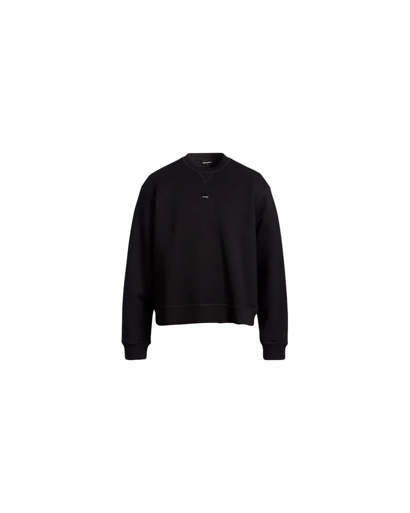 Dsquared2 TOPS - Sweatshirtsauf YOOX.COM Schwarz