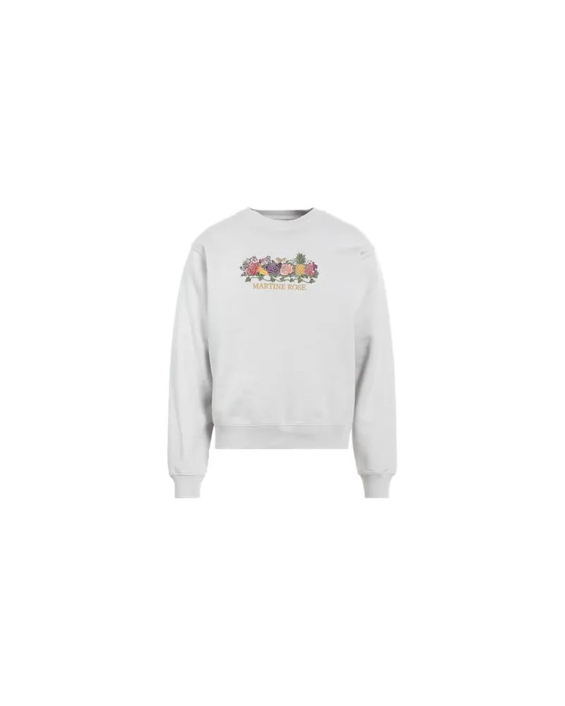 Martine Rose TOPS - Sweatshirtsauf YOOX.COM Hellgrau