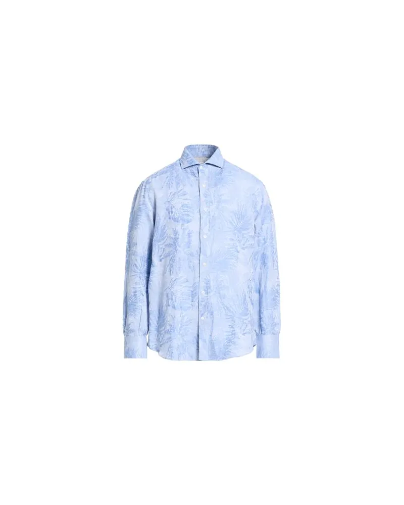 Brunello Cucinelli TOPS - Hemdenauf YOOX.COM Hellblau