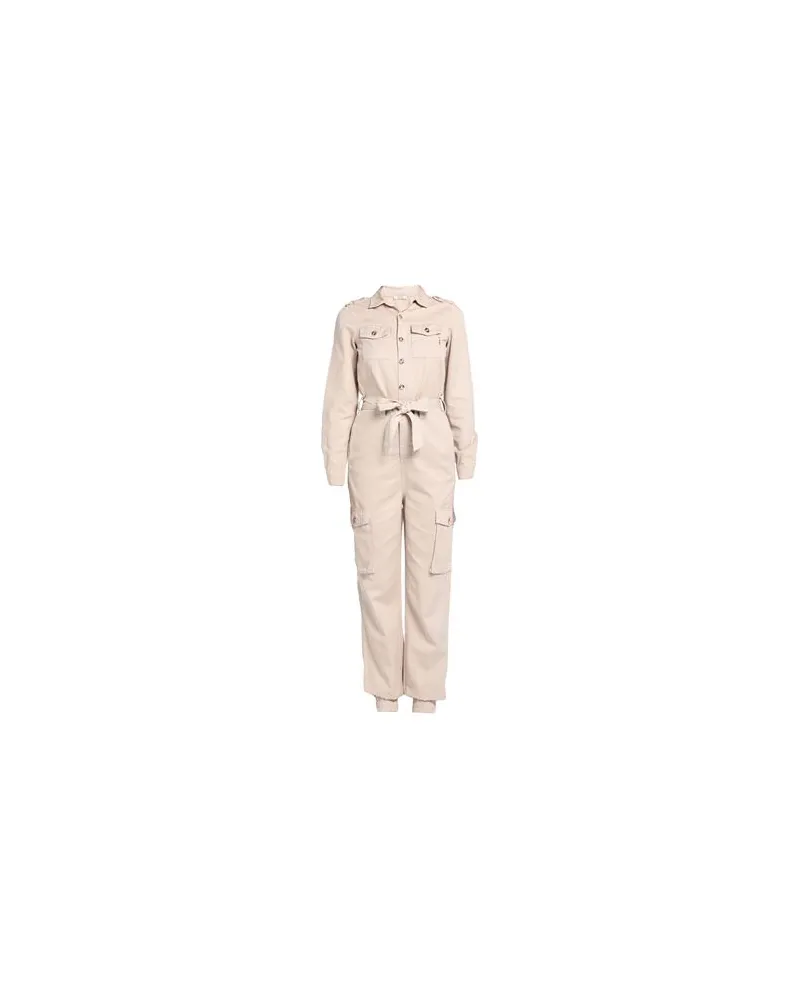 Fracomina OVERALLS - Jumpsuitsauf YOOX.COM Beige