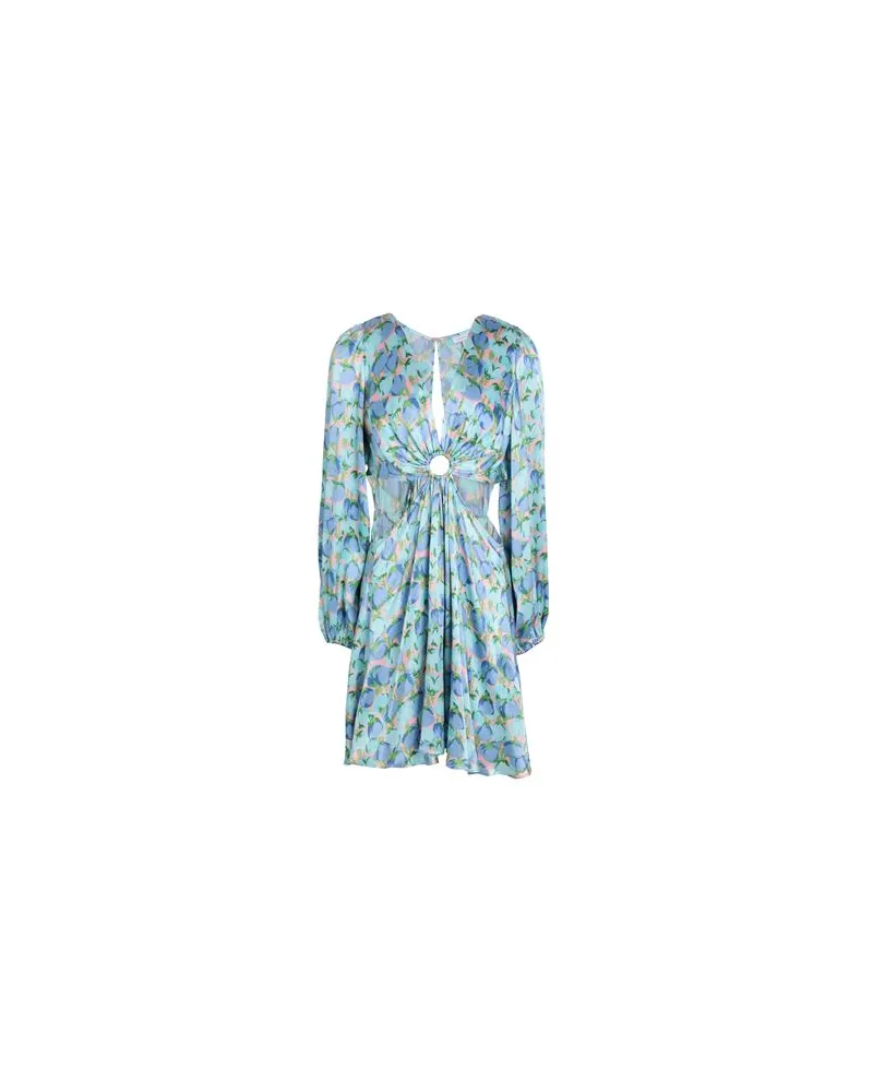 Topshop KLEIDER - Mini-Kleiderauf YOOX.COM Himmelblau