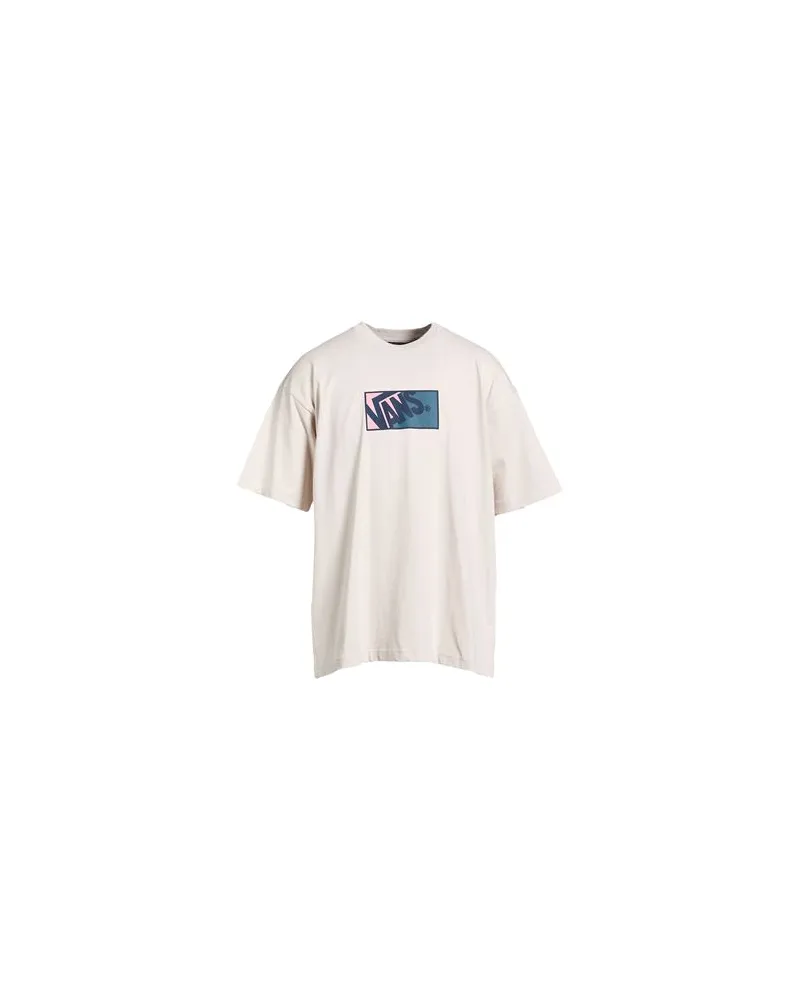 Vans ORIGINAL STANDARDS BLOCKED BOX SS - TOPS - T-shirtsauf YOOX.COM Beige