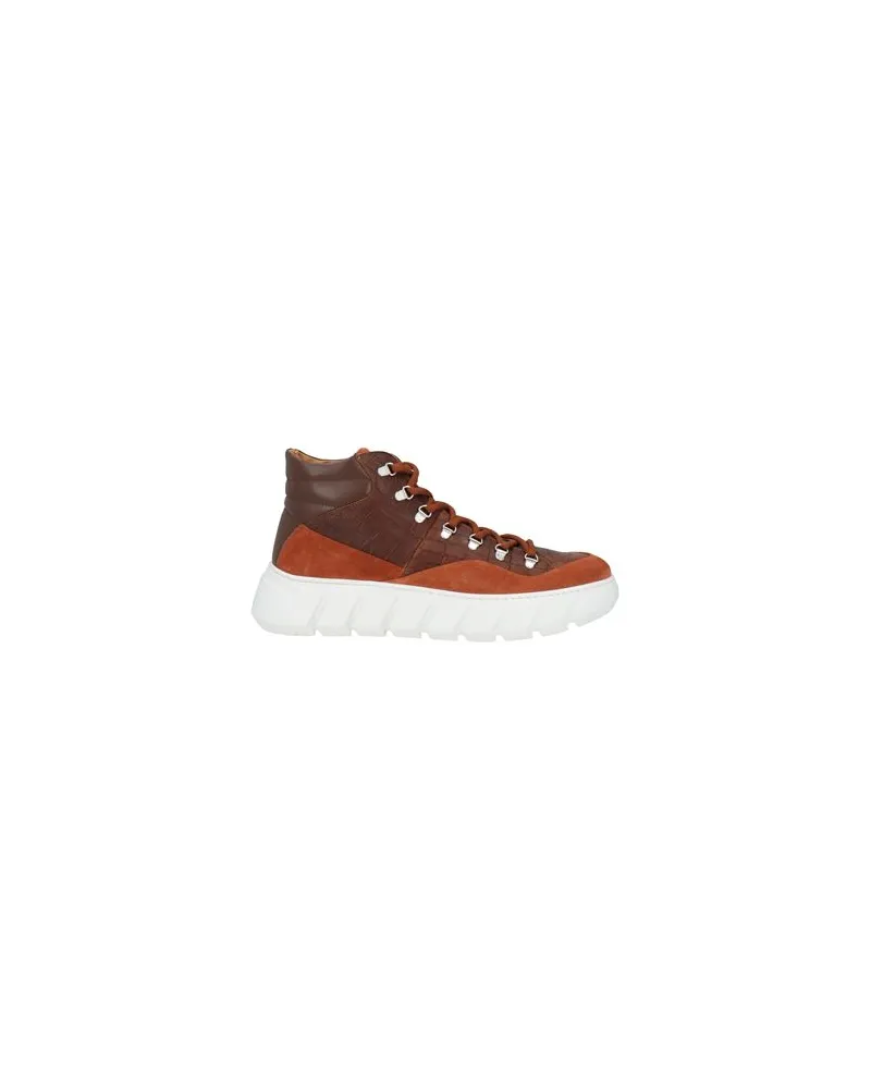 Giovanni Conti SCHUHE - Sneakersauf YOOX.COM Braun