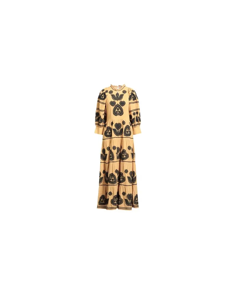 Antik Batik KLEIDER - Maxi-Kleiderauf YOOX.COM Senf