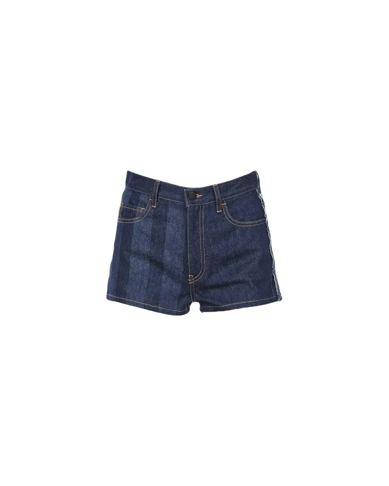 Marcelo Burlon | County of Milan HOSEN & RÖCKE - Jeansshortsauf YOOX.COM Blau