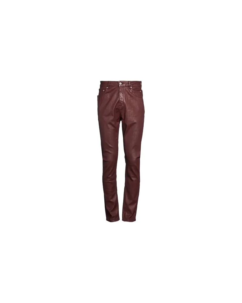 DRKSHDW by Rick Owens HOSEN & RÖCKE - Jeanshosenauf YOOX.COM Bordeaux