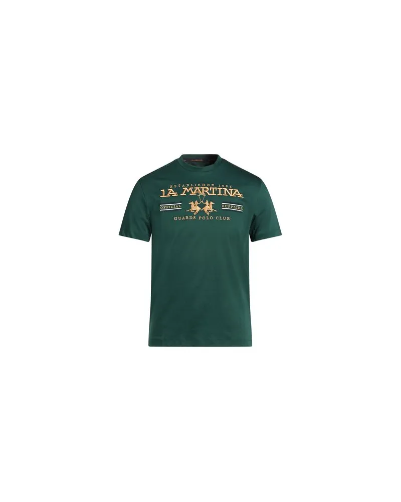 La Martina TOPS - T-shirtsauf YOOX.COM Dunkelgrün