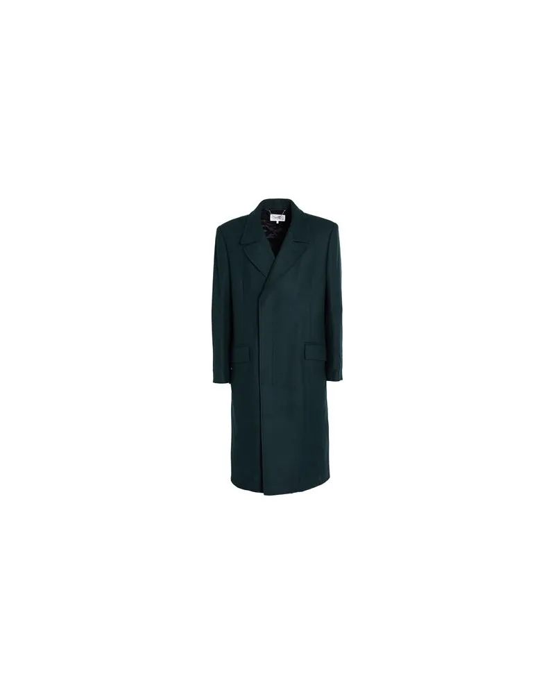 Maison Margiela JACKEN & MÄNTEL - Mäntelauf YOOX.COM Dunkelgrün