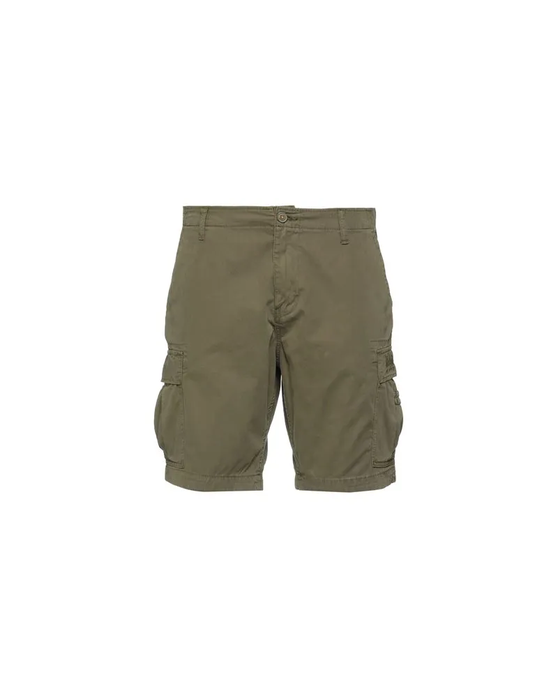 Napapijri HOSEN & RÖCKE - Shorts & Bermudashortsauf YOOX.COM Militärgrün