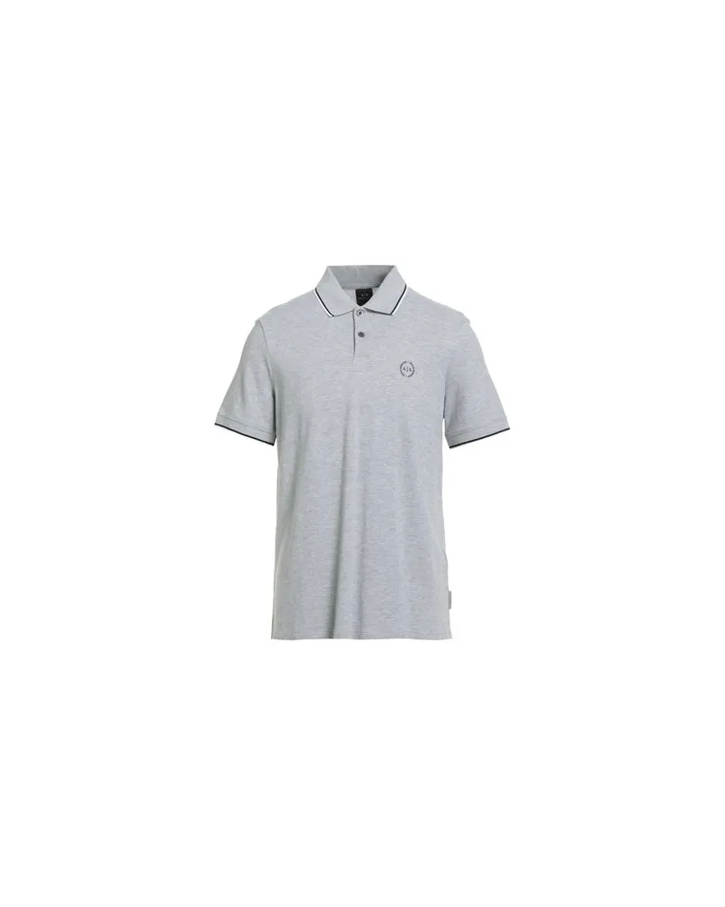 Armani Exchange TOPS - Poloshirtsauf YOOX.COM Hellgrau