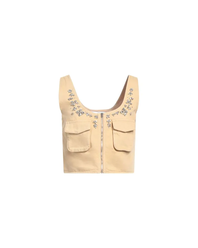 Self-Portrait TOPS - Topsauf YOOX.COM Beige