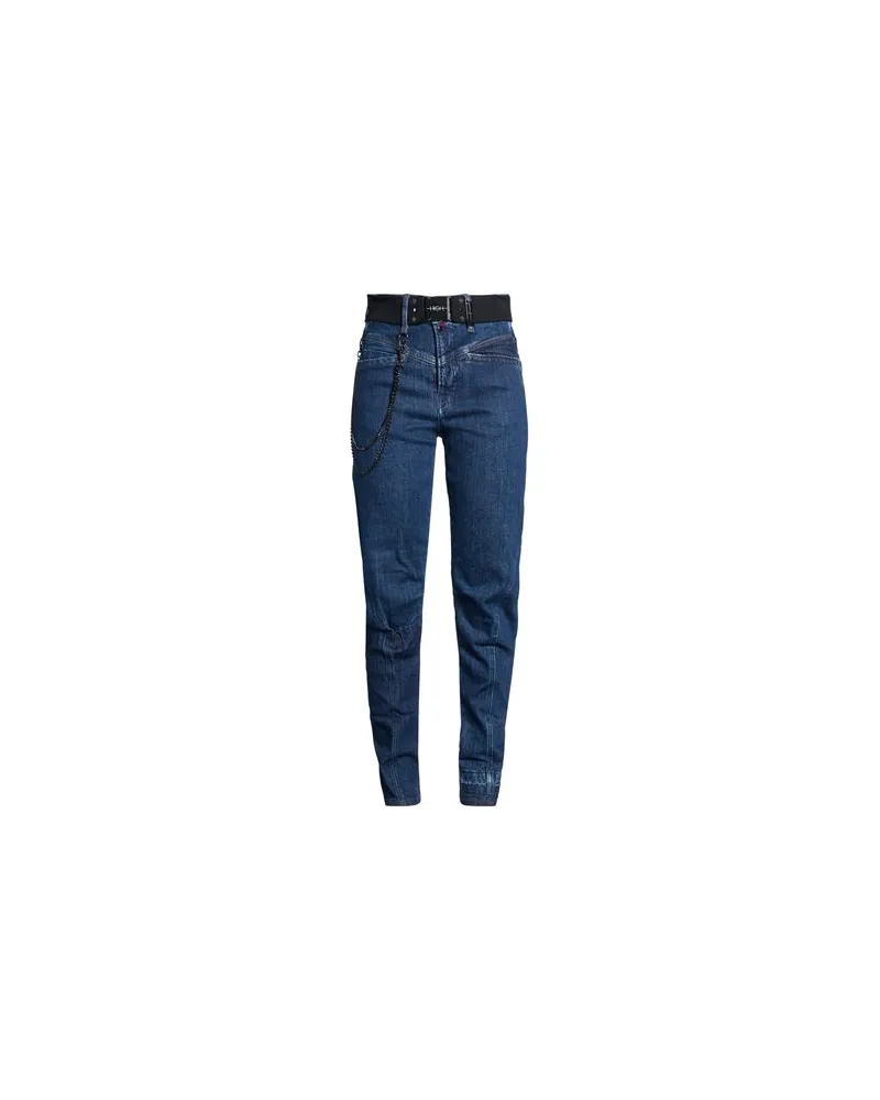HIGH USE - HOSEN & RÖCKE - Jeanshosenauf YOOX.COM Blau