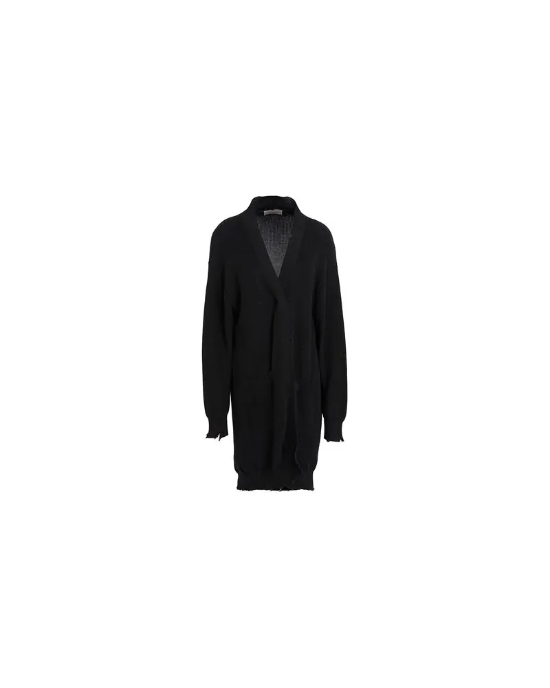 Laneus STRICKWAREN - Strickjackenauf YOOX.COM Schwarz
