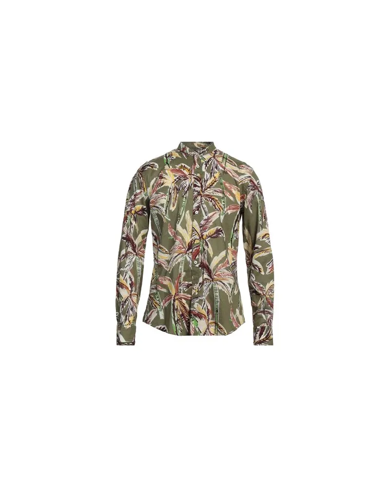 XACUS TOPS - Hemdenauf YOOX.COM Militärgrün