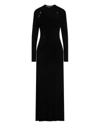 Lala Berlin Maxi-Kleid Schwarz