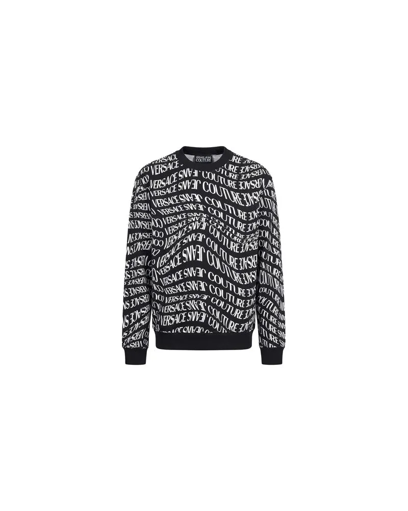 Versace Jeans TOPS - Sweatshirtsauf YOOX.COM Schwarz